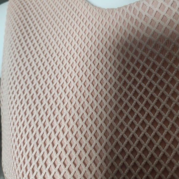 DKNY Textured Sleeveless Midi Dress in Light Blush - Picture 3 of 4